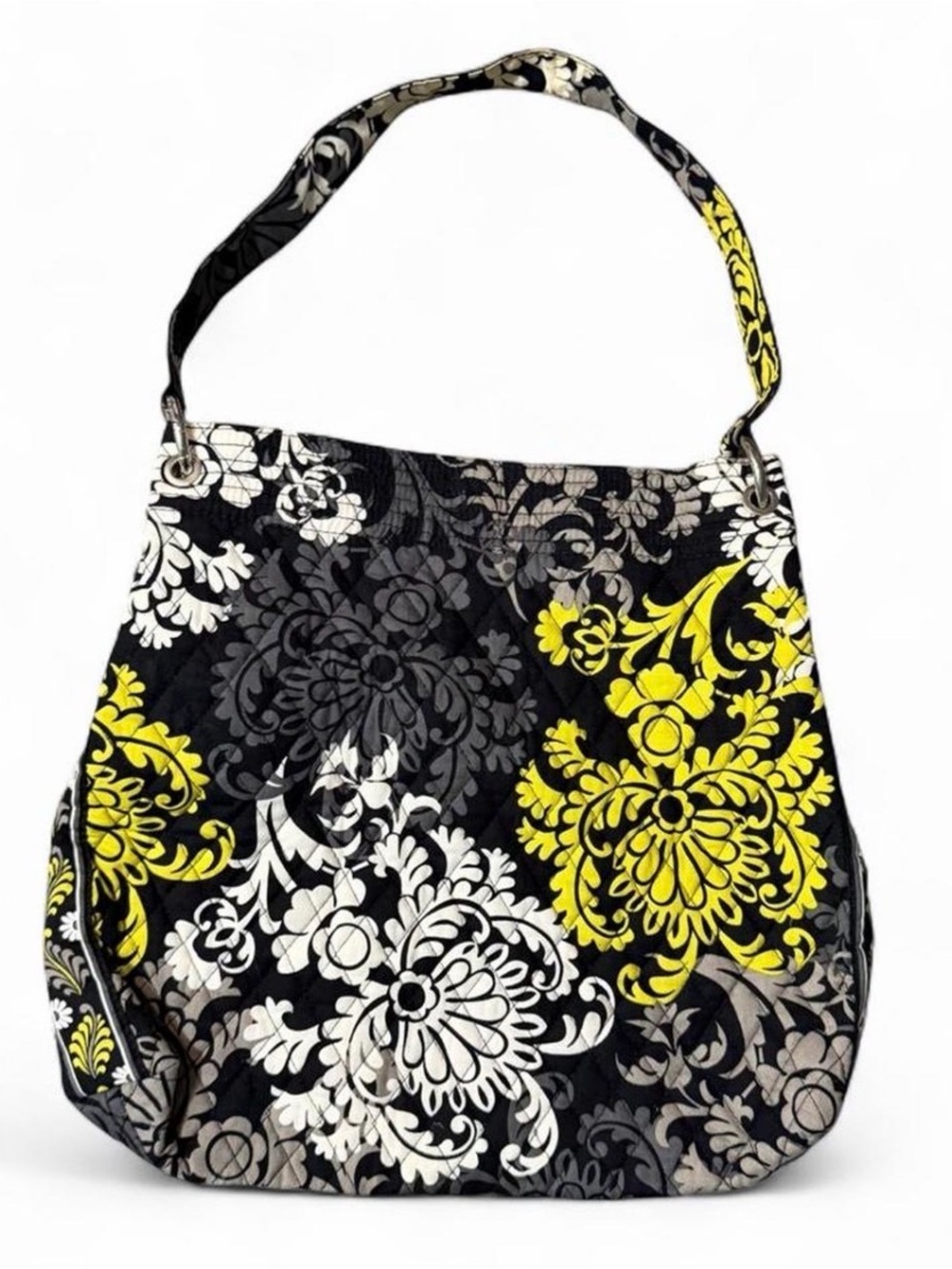 Vera Bradley retired Baroque Quilted Floral Shoulder Bag Purse Cottagecore